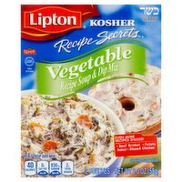 Lipton Recipe Secrets Kosher Vegetable Recipe Soup & Dip Mix, 2 count, 2.0 oz