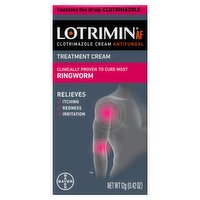 Lotrimin AF Clotrimazole Antifungal Treatment Cream, 0.42 oz