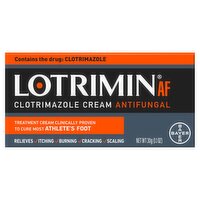 Lotrimin AF Clotrimazole Antifungal Cream, 1.1 oz