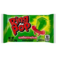 Ring Pop Watermelon Candy, 0.5 oz