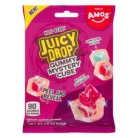 Juicy Drop Wild Berry Gummy Mystery Cube Candy, 3.5 oz