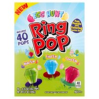 Ring Pop Egg Hunt Lollipops, Ages 4+, 0.35 oz, 40 count