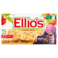 Ellio's Cheese Pizza, 27 count, 54.88 oz, 72 Ounce