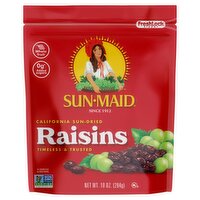 Sun-Maid California Sun-Dried Raisins, 10 oz, 10 Ounce