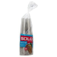 Solo Up for Anything Clear 18oz Plastic Cups, 28 count