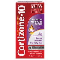 Cortizone-10 Maximum Strength Intensive Moisture Anti-Itch Creme, 1 oz