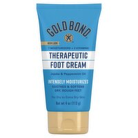 Gold Bond Jojoba & Peppermint Oil Therapeutic Foot Cream, 4 oz, 4 Ounce