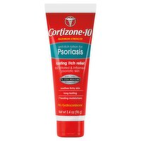 Cortizone-10 Maximum Strength Anti-Itch Lotion for Psoriasis, 3.4 oz, 3.4 Ounce