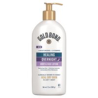 Gold Bond Healing Overnight Body & Face Lotion, 13 oz.