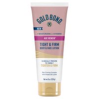Gold Bond Age Renew Tight & Firm Body & Face Lotion, 8 oz, 8 Ounce