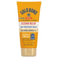 Gold Bond Medicated Eczema Relief Skin Protectant Cream, 5.5 oz, 5.5 Ounce