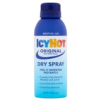 Icy Hot Original Pain Relief Dry Spray, 4 oz