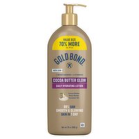 Gold Bond Cocoa Butter Glow Daily Hydrating Lotion Value Size, 24 oz