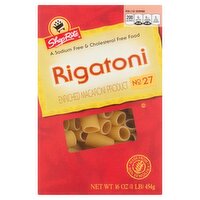 ShopRite Rigatoni No. 27 Pasta, 16 oz