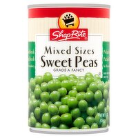 ShopRite Mixed Sizes Sweet Peas, 15 oz