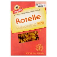 ShopRite Rotelle No. 124 Pasta, 16 oz