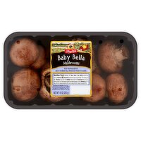 ShopRite Baby Bella Mushrooms, 10 oz