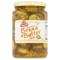 ShopRite Sweet Bread & Butter Chips Fresh Pack, 24 fl oz