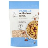 Wholesome Pantry Organic Vanilla Almond Granola, 11 oz, 11 Ounce