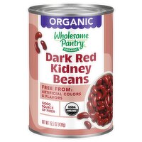 Wholesome Pantry Organic Dark Red Kidney Beans, 15.5 oz
