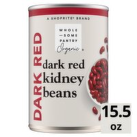 Wholesome Pantry Organic Dark Red Kidney Beans, 15.5 oz