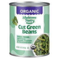 Wholesome Pantry Organic Cut Green Beans, 14.5 oz