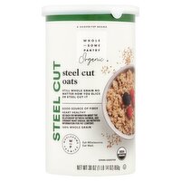 Wholesome Pantry Organic Steel Cut Oats, 30 oz, 30 Ounce