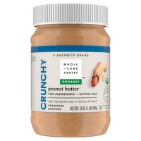 Wholesome Pantry Organic Crunchy Peanut Butter, 16 oz, 16 Ounce