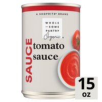 Wholesome Pantry Wholesome Pantry Organic Tomato Sauce, 15 oz, 15 Ounce 