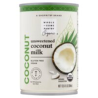 Wholesome Pantry Organic Unsweetened Coconut Milk, 13.5 fl oz