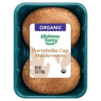 Wholesome Pantry Organic Portabella Cap Mushrooms, 6 oz