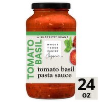 Wholesome Pantry Organic Tomato Basil Pasta Sauce, 24 oz