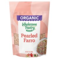 Wholesome Pantry Organic Pearled Farro, 12 oz