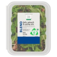 Wholesome Pantry Organic Baby Spinach & Spring Mix Blend, 5 oz