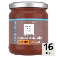 Wholesome Pantry Organic Medium Cantina Style Salsa, 16 oz