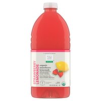 Wholesome Pantry Organic Strawberry Lemonade, 64 fl oz, 64 Fluid ounce