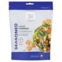 Wholesome Pantry Organic Seasoned Croutons, 4.5 oz, 4.5 Ounce