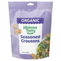 Wholesome Pantry Organic Seasoned Croutons, 4.5 oz, 4.5 Ounce
