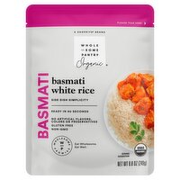 Wholesome Pantry Organic Basmati White Rice, 8.8 oz