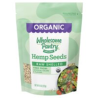Wholesome Pantry Organic Raw Shelled Hemp Seeds, 8 oz, 8 Ounce