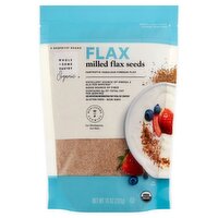 Wholesome Pantry Organic Milled Flax Seeds, 10 oz, 10 Ounce