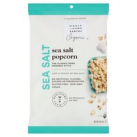 Wholesome Pantry Organic Sea Salt Popcorn, 8 oz, 8 Ounce