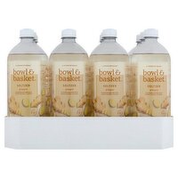 Bowl & Basket Ginger Seltzer, 33.8 fl oz, 12 count