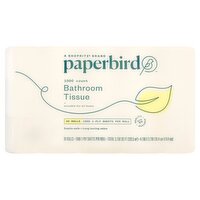 Paperbird Bathroom Tissue, 1000 sheets, 30 count