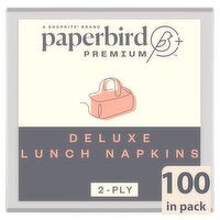 Paperbird Premium 2-Ply Deluxe Lunch Napkins, 100 count