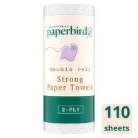 Paperbird Giant Roll Strong Paper Towels, 110 sheets per roll, 1 roll