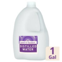 Bowl & Basket Distilled Water, 1 gal