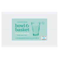 Bowl & Basket Purified Water Value Size, 16.9 fl oz, 35 count