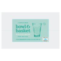 Bowl & Basket Purified Water, 16.9 fl oz, 35 count