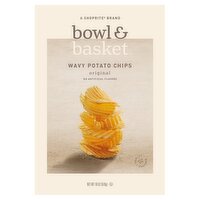 Bowl & Basket Original Wavy Potato Chips, 18 oz, 18 Ounce